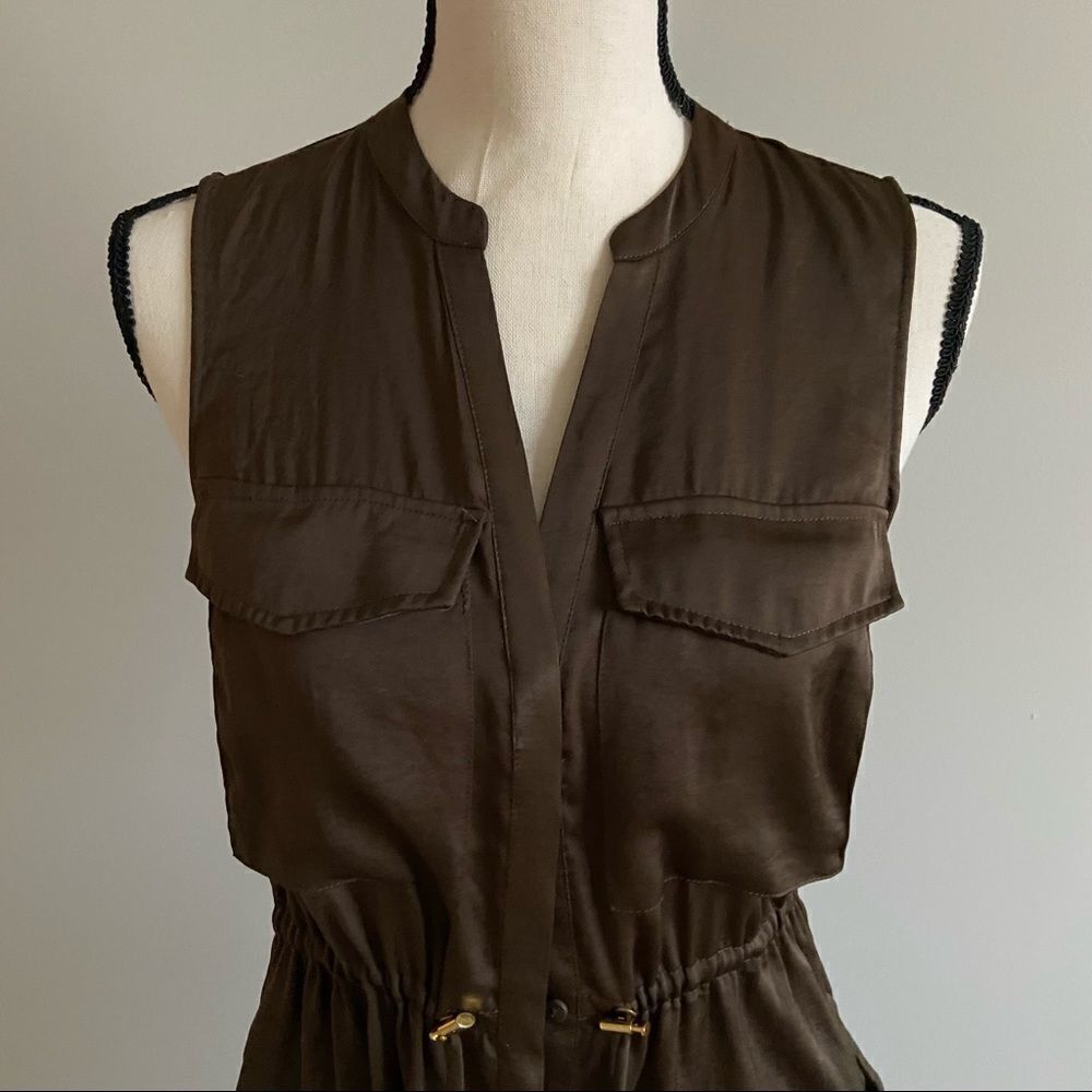 H&M Olive Green Tunic Dress - Picture 2 of 5